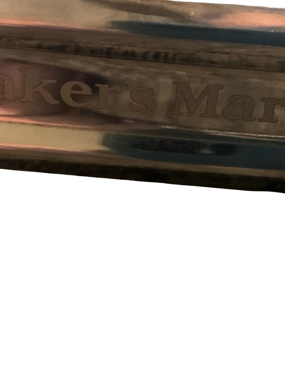 Maker’s Mark Ice Scoop For Cubed Or Crushed Ice For Whiskey Cocktails 6”